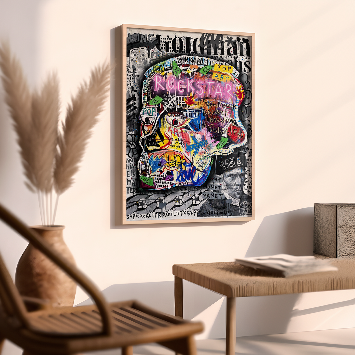 Jean Michel Basquiat Skull