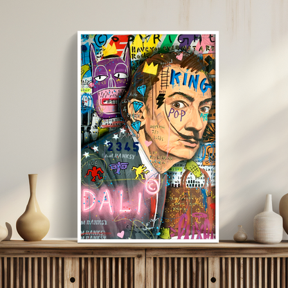 Salvador Dali y Keith Haring