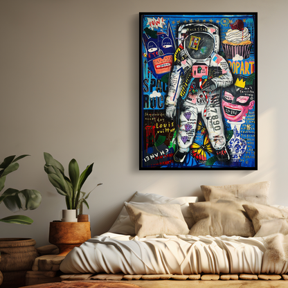 Banksy Astronauta