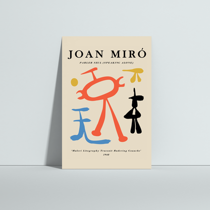 Joan Miró Litography