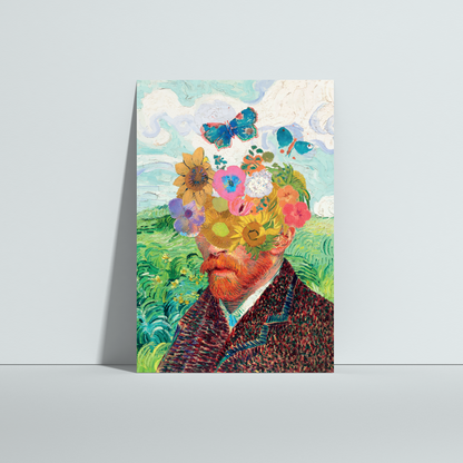 Van Gogh Abstract Portrait