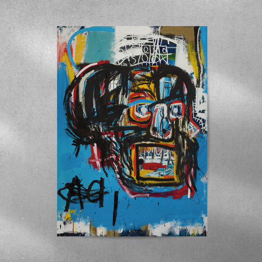 Jean Michel Basquiat Skull