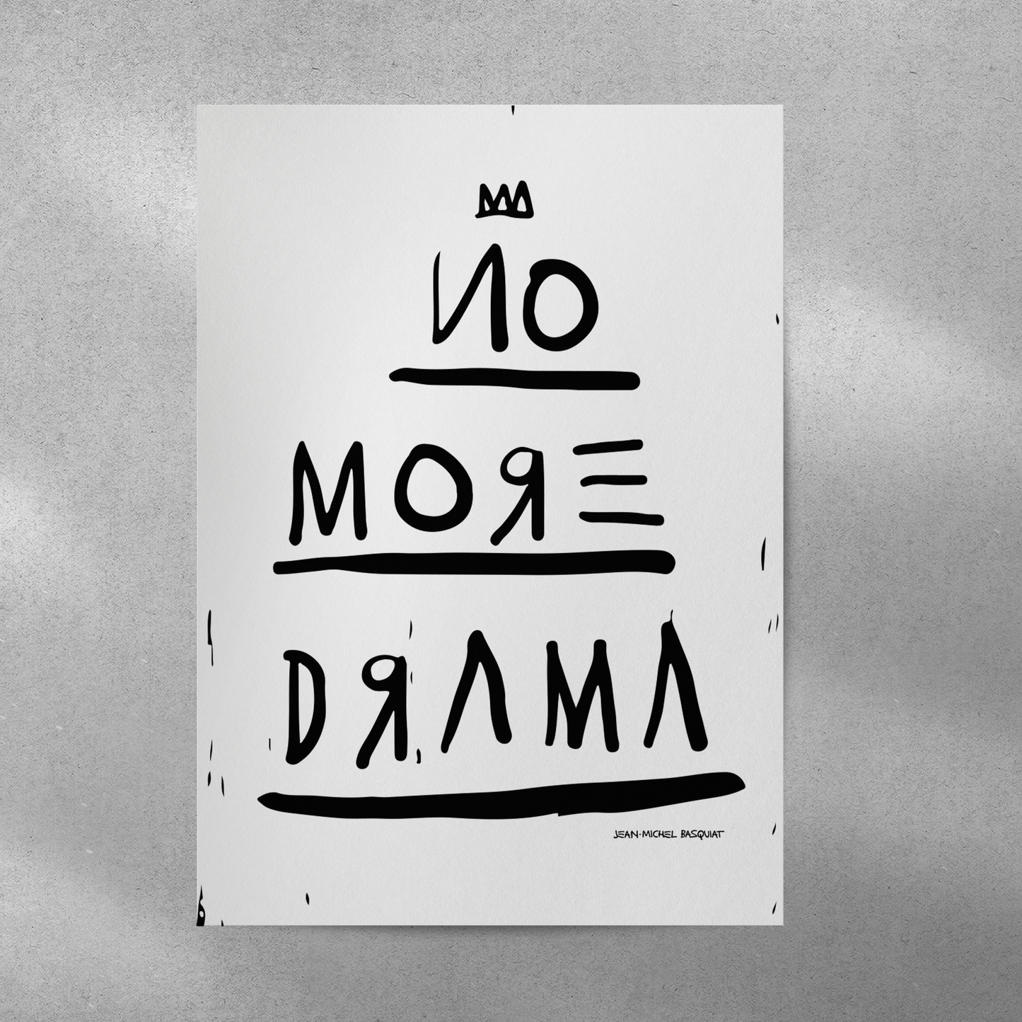 Basquiat No More Drama